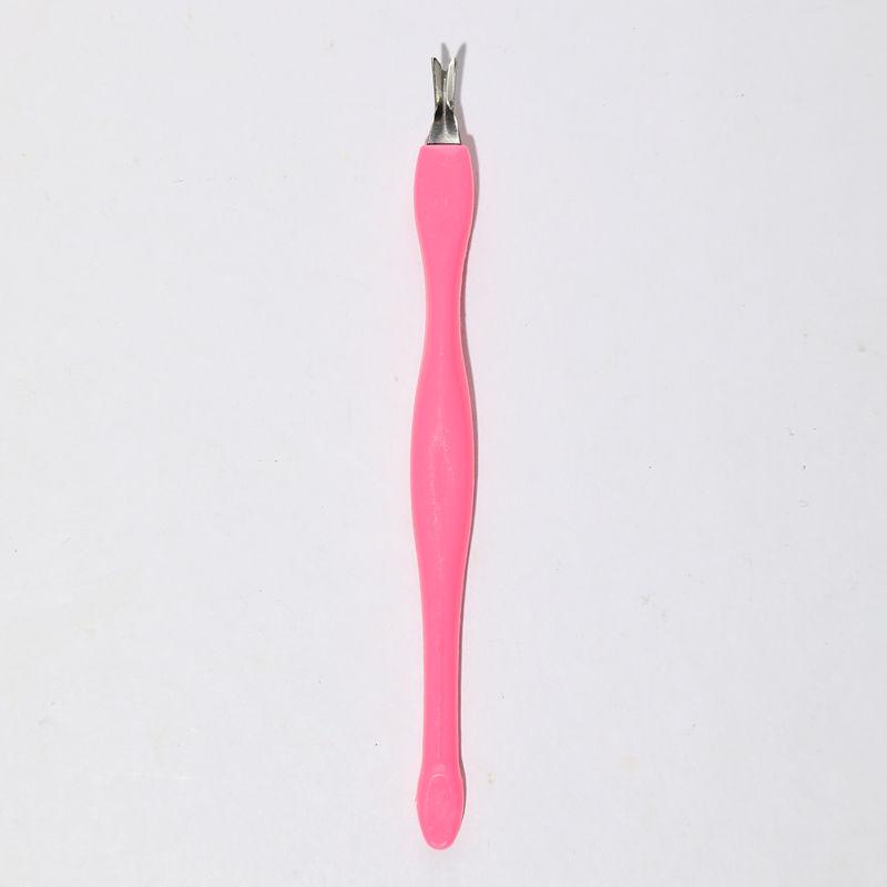 

V-Shaped Cuticle Remover Fork for Manicures - Hangnail & Dead Skin Exfoliation Tool 10.8 cm
