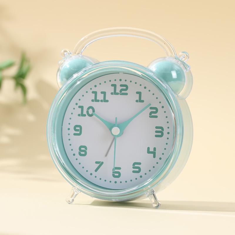 

Kuromi Silent Cartoon Desktop Alarm Clock for Students - Cute Bedside Clock for Boys & Girls