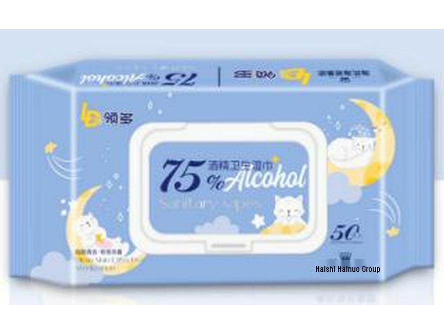 Ling Duo Alcohol Wipes (50/pack) — 1 Pack