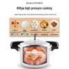 DOUBLEHAPPINESS Aluminum Alloy Pressure Cooker