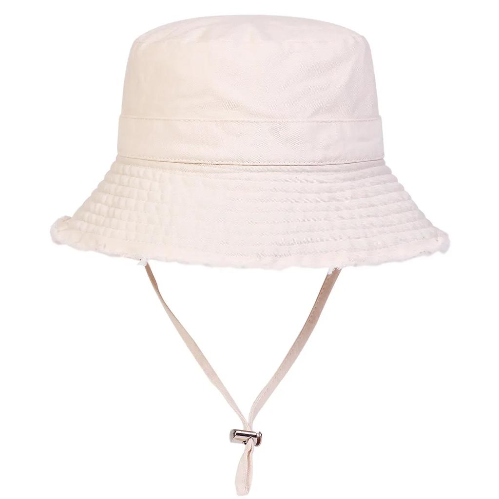 Women Edge Of The Hole Bucket Hats Spring and Autumn Fishermen Caps Outdoor Casual Cap Women Sunscreen Hat