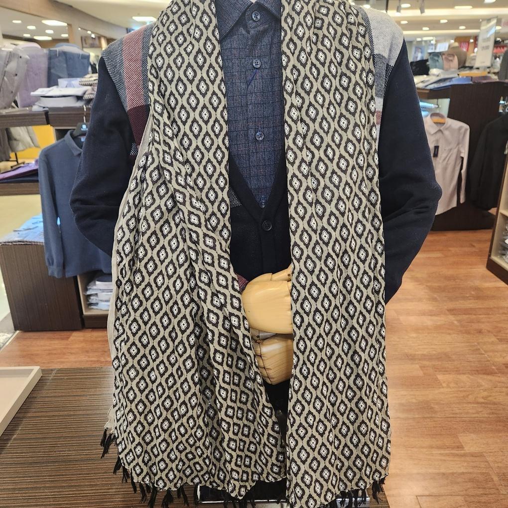 Bachi Cloud 100% Cotton Scarf VM1M3CR113 EO_Bupyeong Branch