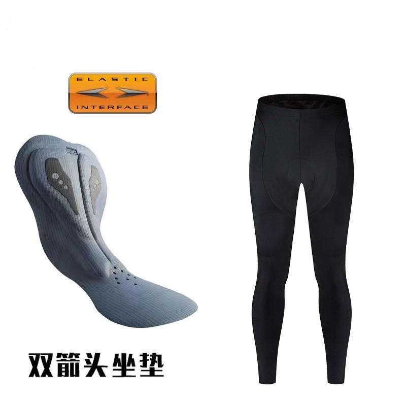 Bicycle Cycling Shorts With Double Arrow Pad Men Women Winter Long Pants