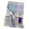 111 cashmere scarf cashmere winter women's double-sided warm blue scarf for mother and girlfriend gift