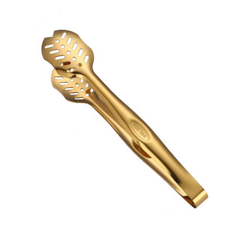 ZhiShi Gold Food Tongs Set (2-Pack)