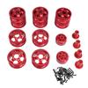 WPL 1:16 Military Half Pickup Truck with Metal Upgrade Accessories, 2 Single & 4 Dual Tires Wheel Hub Parts