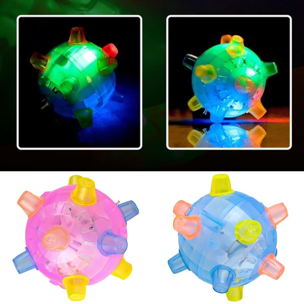 Unique Light-up Toy Flashing Dancing Ball For Kids With Colorful Sound Effects