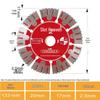 Grooving Diamond Saw Blade - Large Sharp Head for Precision Cutting