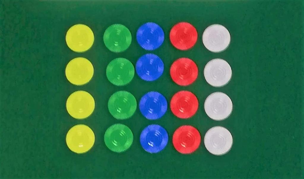 Mahjong Tiles Smart Score Book and Poker Taiyo Giken Our Original (with Chips)