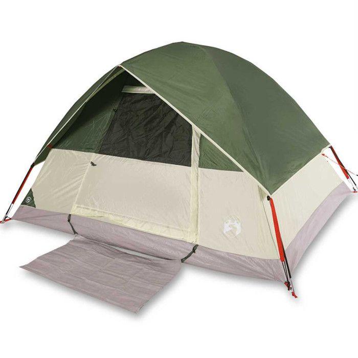 VidaXL Tente de camping à dôme 3 personne vert imperméable, tente, abri de camping, abri de jardin, tente de jardin, abri 94695