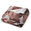 Soft Warm Blanket Picnic Horror Movie Scream Billy Loomis Throw Blanket  Flannel Bedspread For Bedroom Funny Sofa Bed Cover