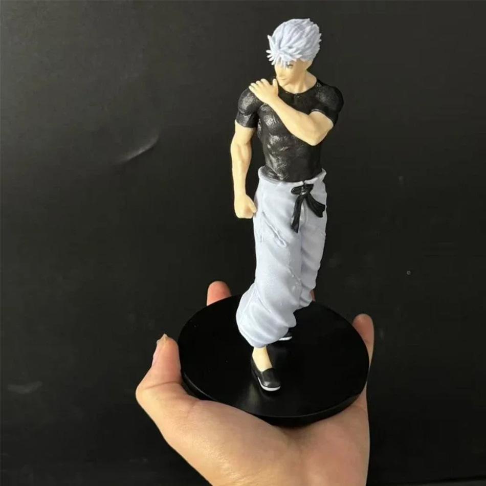 19CM Anime Jujutsu Kaisen Model Season Satoru Gojo Awakening Flying Model Plaything Gift Collection Action Figure PVC