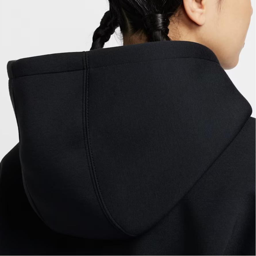 Nike Knitted Hooded Zipper Solid Jacket Women Jackets HV2077-010