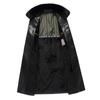 Winter New Leather Jacket for Middle-aged and Elderly Men Daddy Jacket Long Over-the-knee Plus Velvet and Thickened Casual Leather Coat