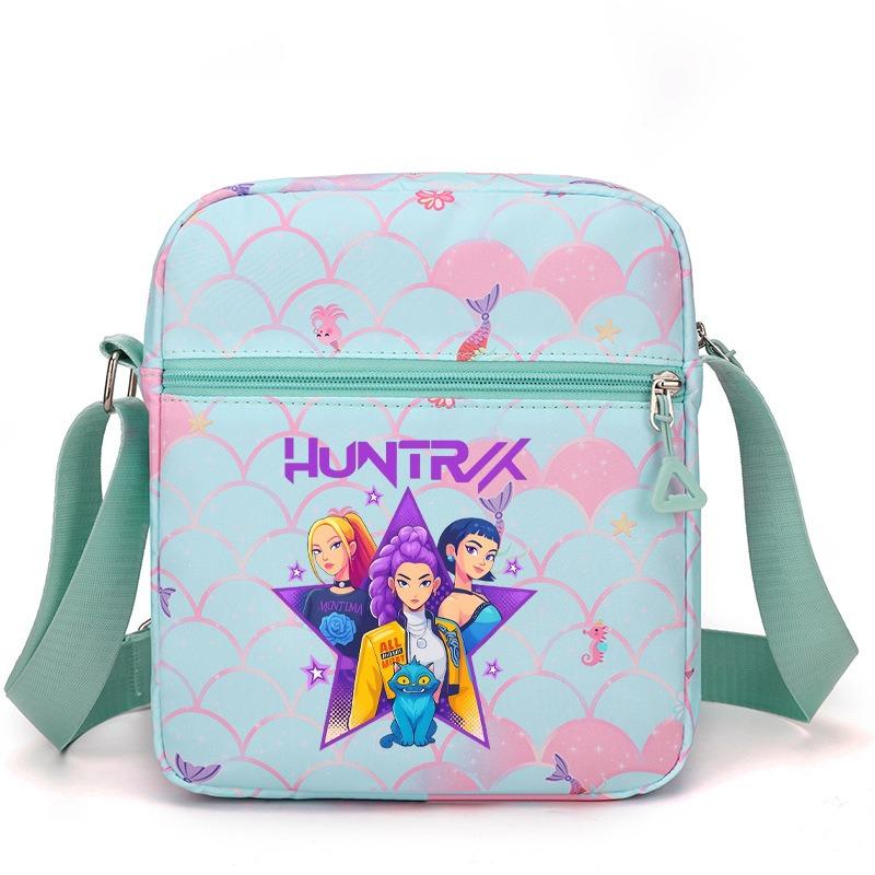 Demon Hunter Saja Boys Peripheral Printed Shoulder Bag Ladies Crossbody Bag School Bag Student Campus Bag