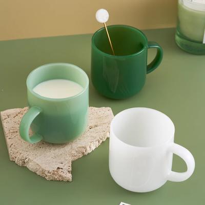 Colore Giada Vetro Vetro Borosilicato Tazza Tazza da Vino Retrò Calice Tazza da tè Tazza da caffè Servizio da tavola Tazza per latte acqua