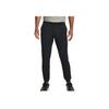Under Armour Solid Color Tapered Knit Sports Pants Men Bottoms Black 1382929-001