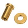 Brake Caliper Nut Rust Proof   Alloy C Clamp Fixed Nut with Washer for Road Bikes 15mm
