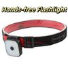 Mini Portable Headlights Alternating Traffic Rechargeable Flashlight  Night Use