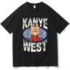 Lustiges Kanye West Meme T-Shirt Unisex Vintage Hip Hop Rap Stil T-Shirt Unisex Unisex Kurzarm T-Shirt Streetwear