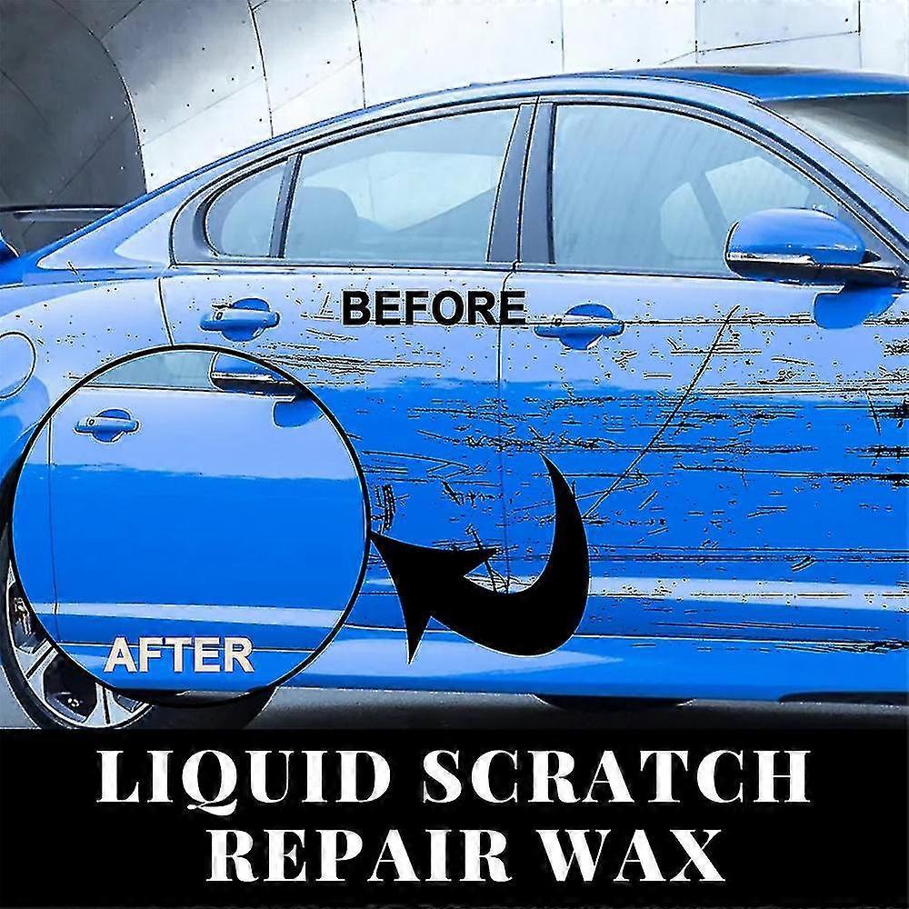 Scratch Repair Liquid Wax Car Paint Restoration Kit Paint Remover Car Wax Polishing Compound Wax Erase Car Scratches - diand