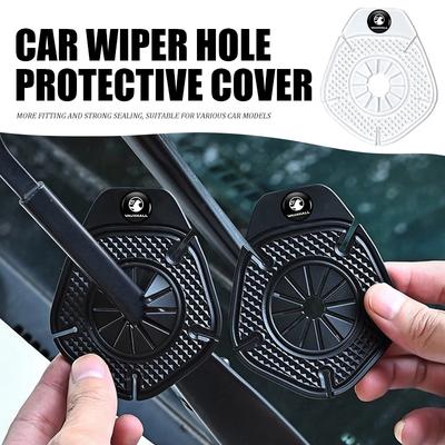 For Vauxhall Car Wiper Bottom Hole Protective Covers Windshield Wiper Dustproof Cover Tool VXR Astra Mokka Tigra Corsa Grandland