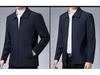 2024 Spring/Autumn High-Quality Lapel Jacket for Middle-Aged and Elderly Men - Fashionable Business Casual Outerwear