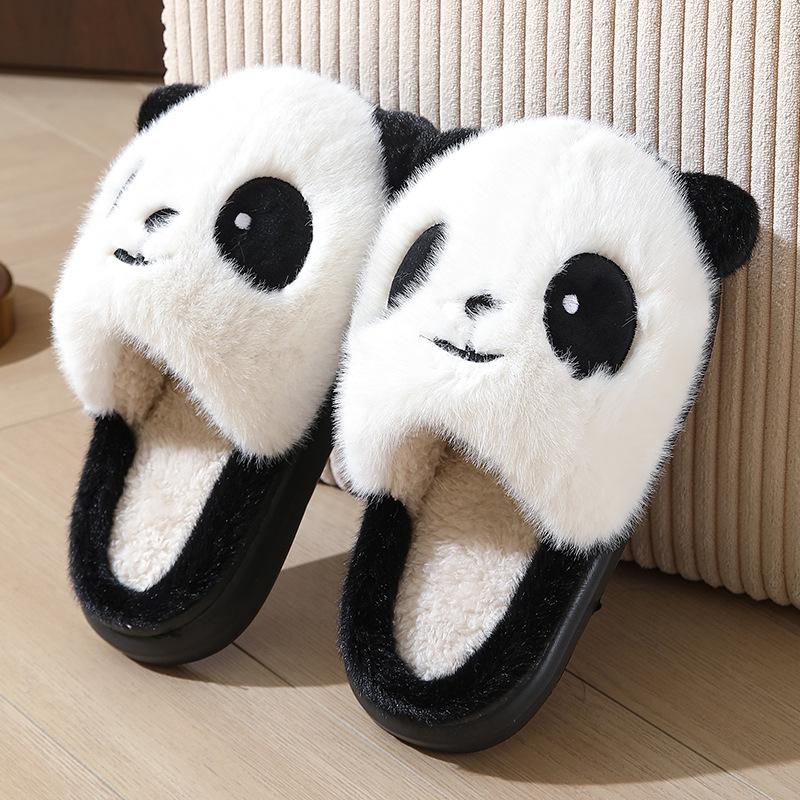 

Женские зимние тапочки на каблуке из хлопка «Панда» — уютные, нескользящие, с бархатистым плюшем для тепла 40-41 for 39-40 feet