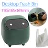 Desktop Trash Bin Press Type Household Storage Bin Double Layer Cute Small Trash Can Cute Ins Mini Trash Storage Box Home Decor