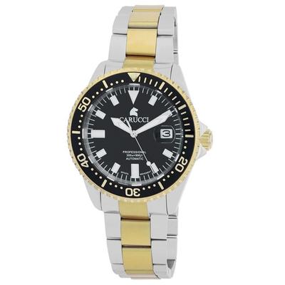Uhr - CARUCCI - CA2185 - Automatik Miyota 8215 - Zweifarbiges Stahlgehäuse 43 mm - Saphirglas, wasserdicht 30 ATM