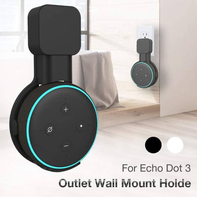 Stylish Wall-mounted Charging Bracket For Echo Dot 3 Google Smart Speaker