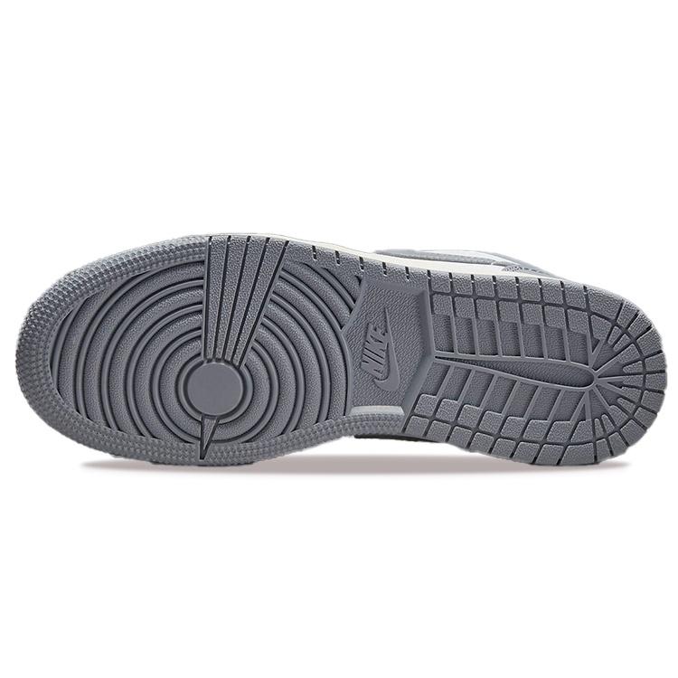 (GS) Air Jordan 1 Low 'Vintage Grey' Kids' 553560-053