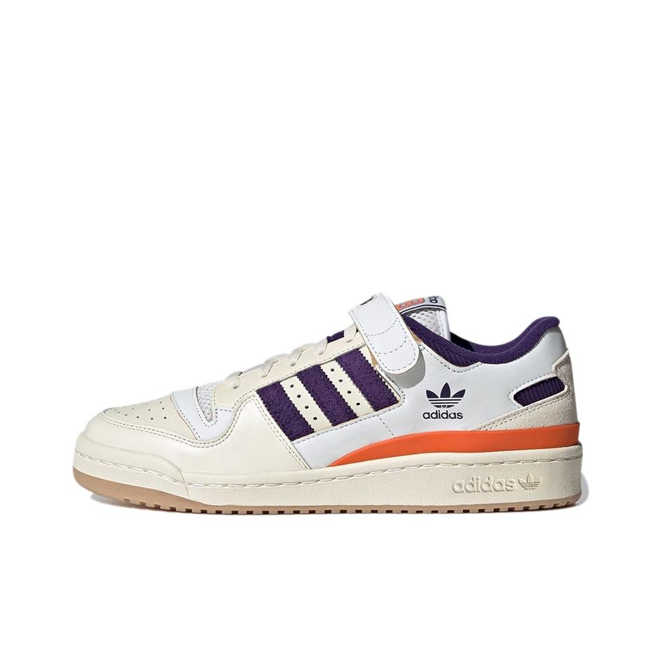 

Unisex adidas originals FORUM Skate shoes Cream White/Dark Purple/Orange