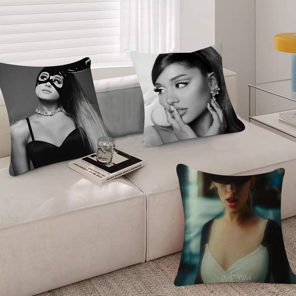 AAriana Hot Singer Grande Cushion Cover Car Throw Pillow Case For Sofa Car Christmas Gift