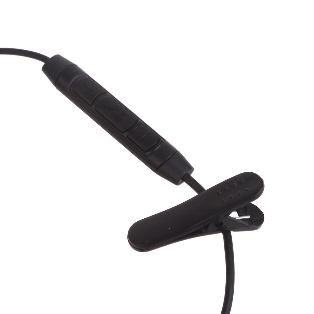 Einseitiger Ohrhörer mit Mikrofon, In-Ear-Stereo auf Mono, einseitiger Kopfhörer, 3,5-mm-Buchsen, Metall, Geräuschisolierung