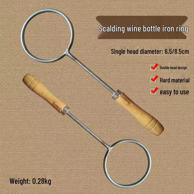 Double-Headed Soju Bottle Ring Cutter & Hot Wine Bottle Vase Tool