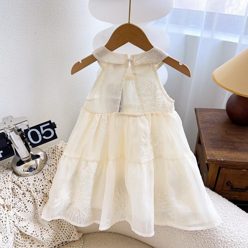 Girls' Sleeveless Summer Princess Dress AXA829