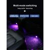 Wireless Adhesive LED Car Interior Ambient Light Remote Control Decor Auto Roof Foot Atmosphere Lamp Bicycle Tail Light
