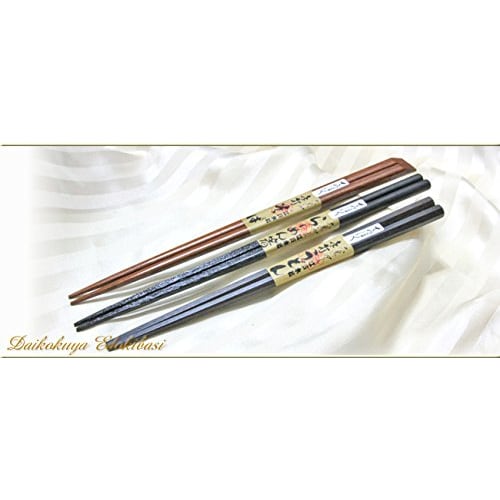 Daikokuya Edo Trepinner, Jernved Ramen-pinner [Pris per par] Størrelse: 23,0 cm