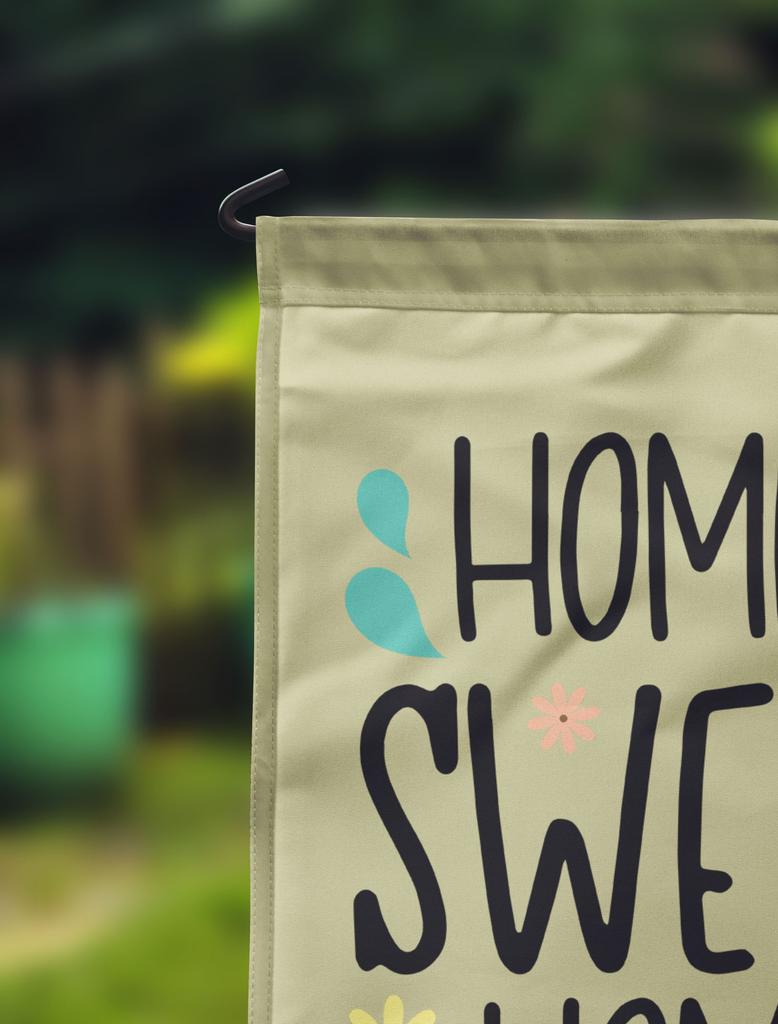 Printtoo Tan Home Sweet Home Garden Summer Camping  Flags  For Campers Double Sided  Flag Outdoor Garden