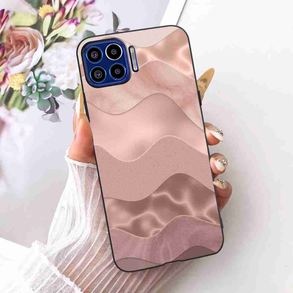 Für Motorola One 5G 6,7" Hülle Neueste Beliebte Drucke Silikon TPU Schwarze Abdeckung Für Motorola One MOTO ONE 5G Handyhüllen Bumper