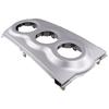 Car Instrument Cluster Lower Trim Panel 55406-0D300-B0 for Toyota Yaris Aralito 07-13 Dash Climate Control Panel Silver