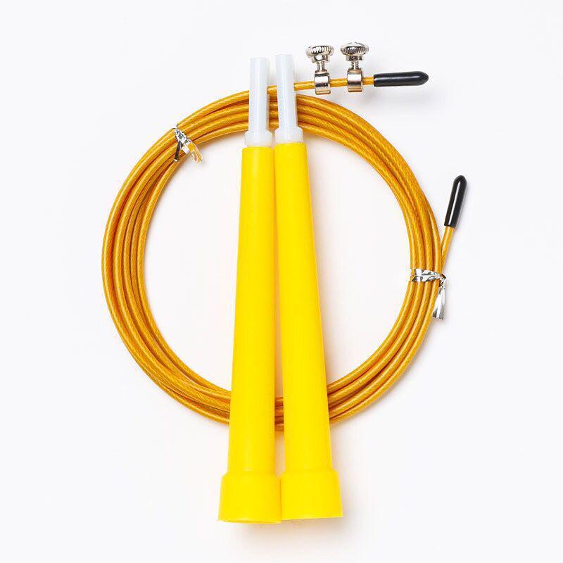 High-Speed Steel Skipping Rope for Students' Fitness and Exam Prep: Great for Indoor & Outdoor Use and Weight Training.