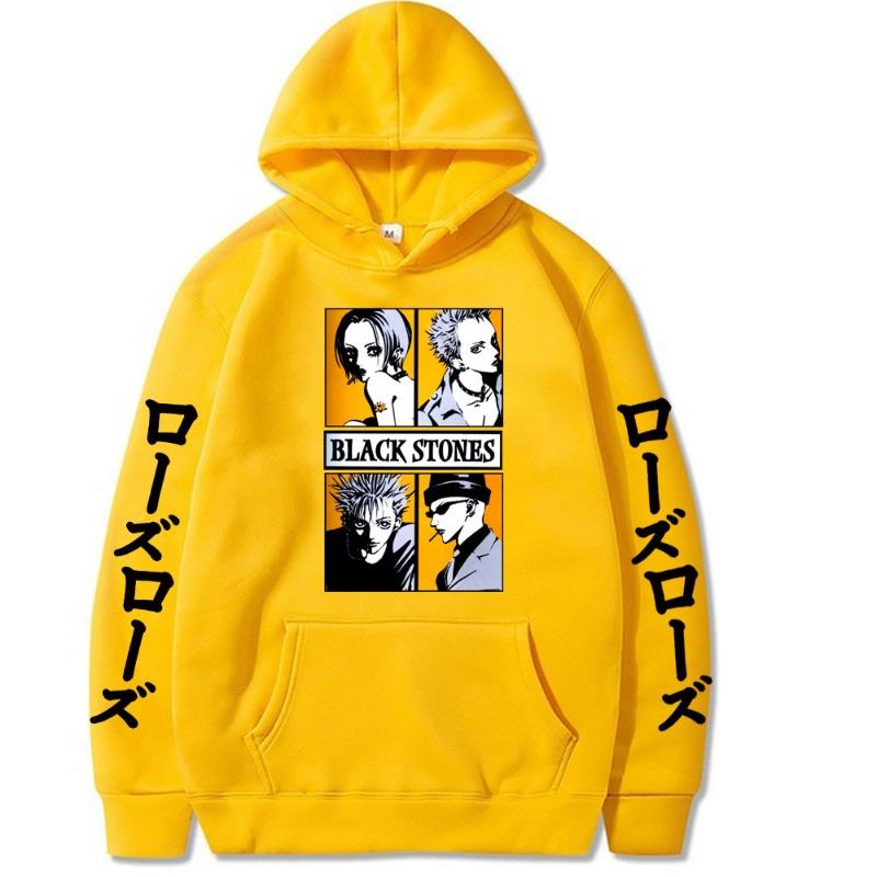 Oosaki Nana Autumn Winter Hoodie Fashion Design Men's Women's Sweatshirt Fleece Oversized Couples Casual Streetwear Hoodies