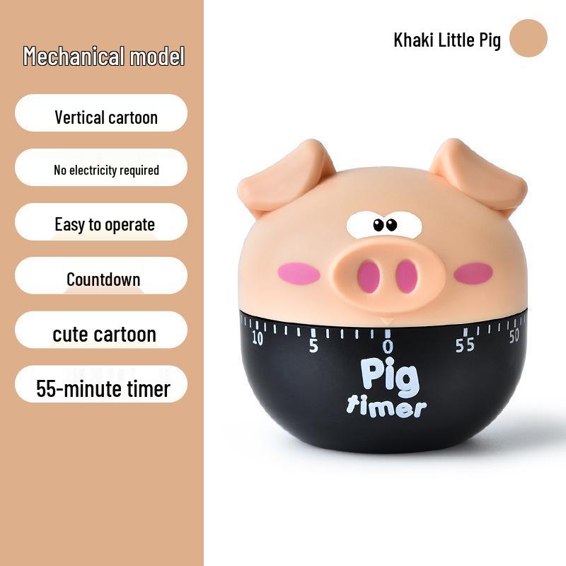 Children's Dual-Use Timer: Alarm Clock & Kitchen Reminder for Study and Self-Discipline