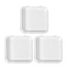 3Pcs Transparent Acrylic Badge Storage Box Set Anime Game Display Case Dustproof Square Organizer for Badges Stationery