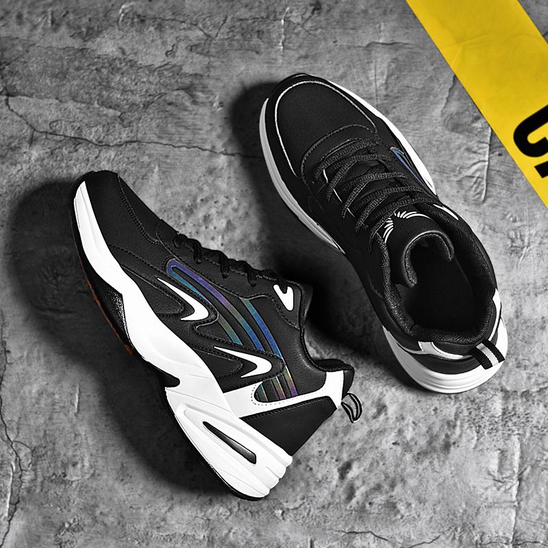 Mens Sports Shoes Fashion High-quality Outdoor Breathable Running Shoes 2024 New Luxury Design Leather Casual Flat Mens Sneakers