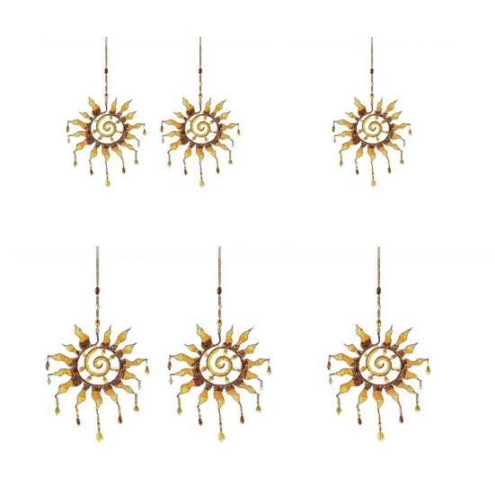 Cattura Sole Suncatcher Boho Ornamento da Appendere alla Finestra Acrilico Effetto Vetro Colorato Arte Cattura Sole per Interni Esterni Decorazioni Casa Giardino