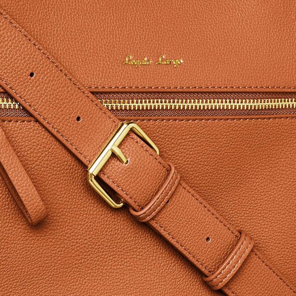 Tragetasche PC A4 Schulter Lusso Camel [Legato Largo] 2-Wege-Tasche, Fach, Größe, Tasche, LG-U0051, Damen,