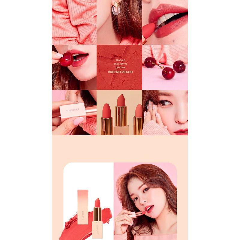 Peach C - Easy Matte Lipstick - 7 Colors